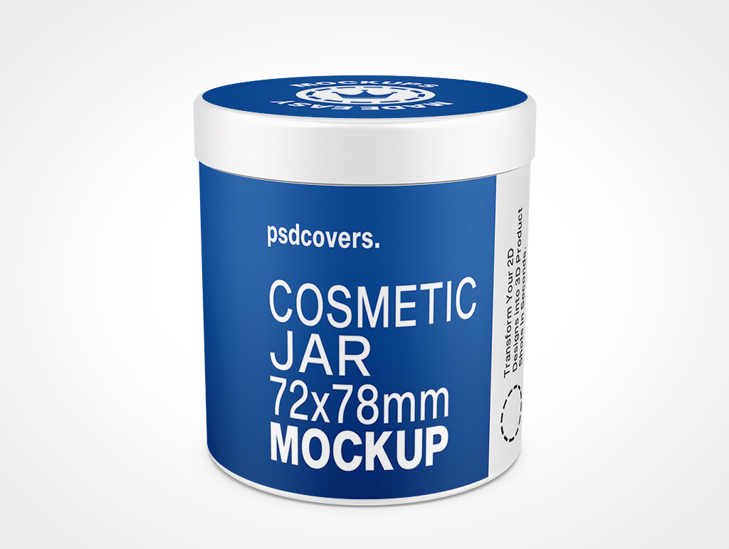 Cosmetic Jar Mockup 3r3