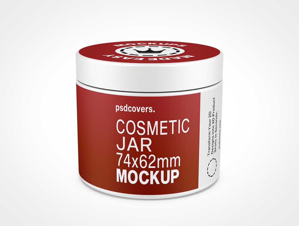 Cosmetic Jar Mockup 6r3