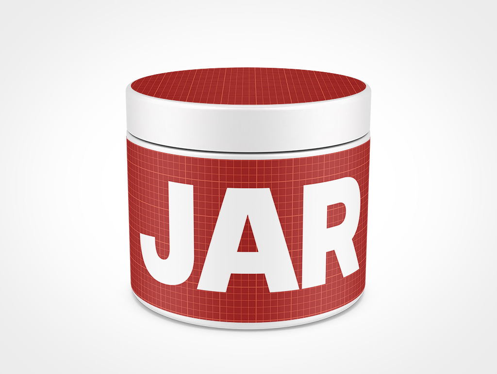 Cosmetic Jar Mockup 6r8