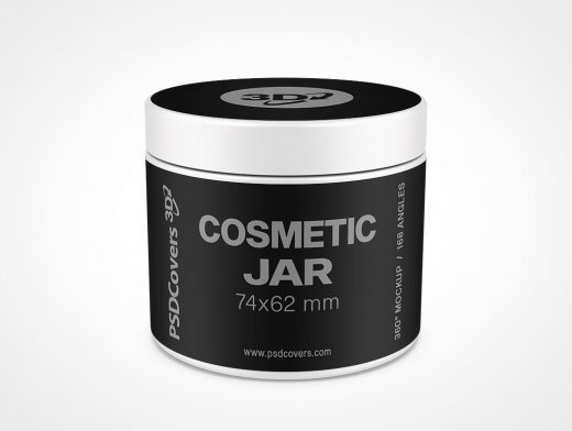 Cosmetic Jar Mockup 6