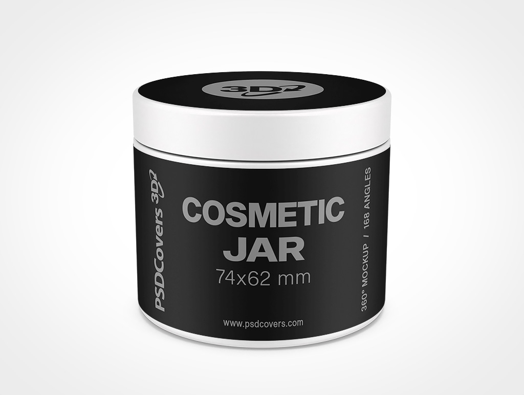 Cosmetic Jar Mockup 6
