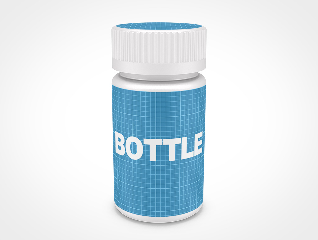 Pill Bottle Mockup 4r8