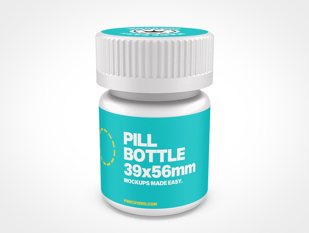 Pill Bottle Mockup 1r4