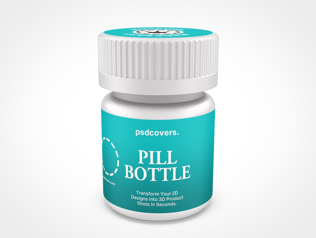 Pill Bottle Mockup 1r5