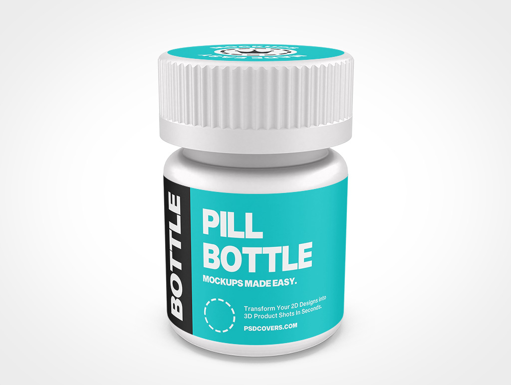 Pill Bottle Mockup 1r6