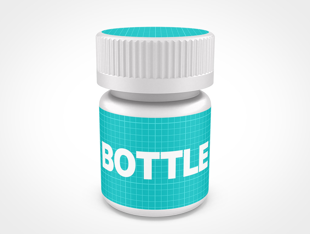 Pill Bottle Mockup 1r8