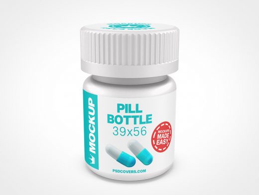 Pill Bottle Mockup 1r