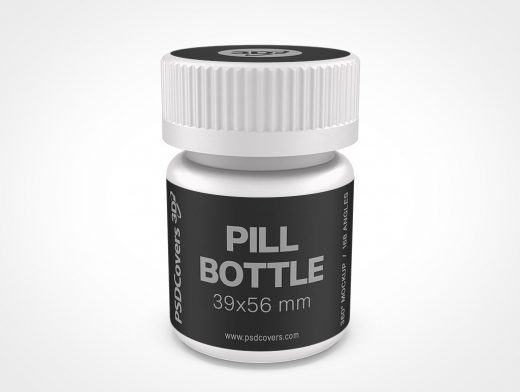 Pill Bottle Mockup 1