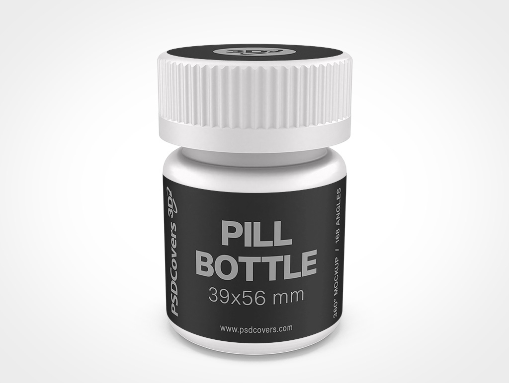 Pill Bottle Mockup 1
