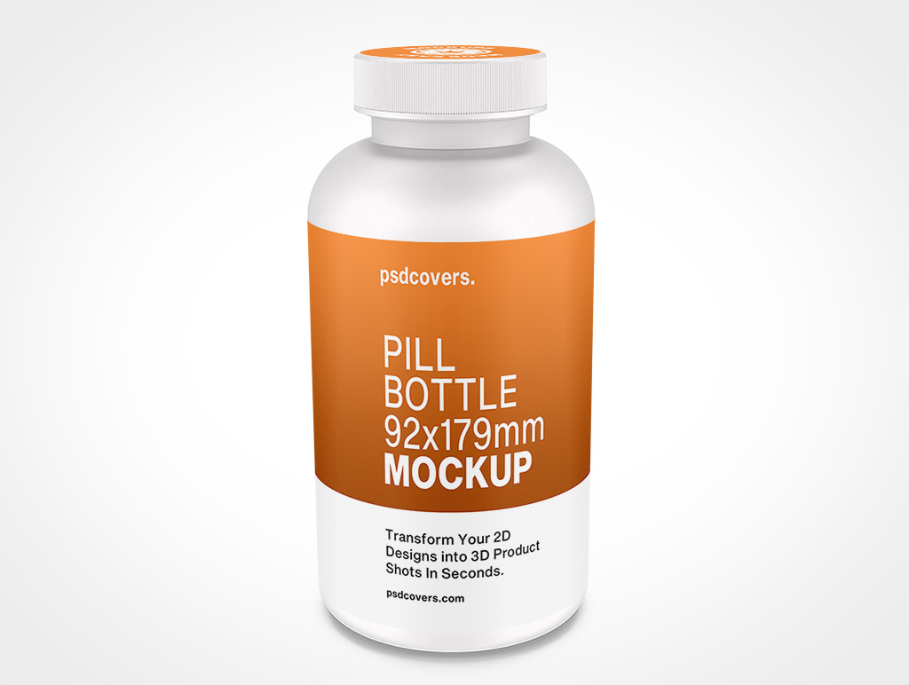 Pill Bottle Mockup 9r3