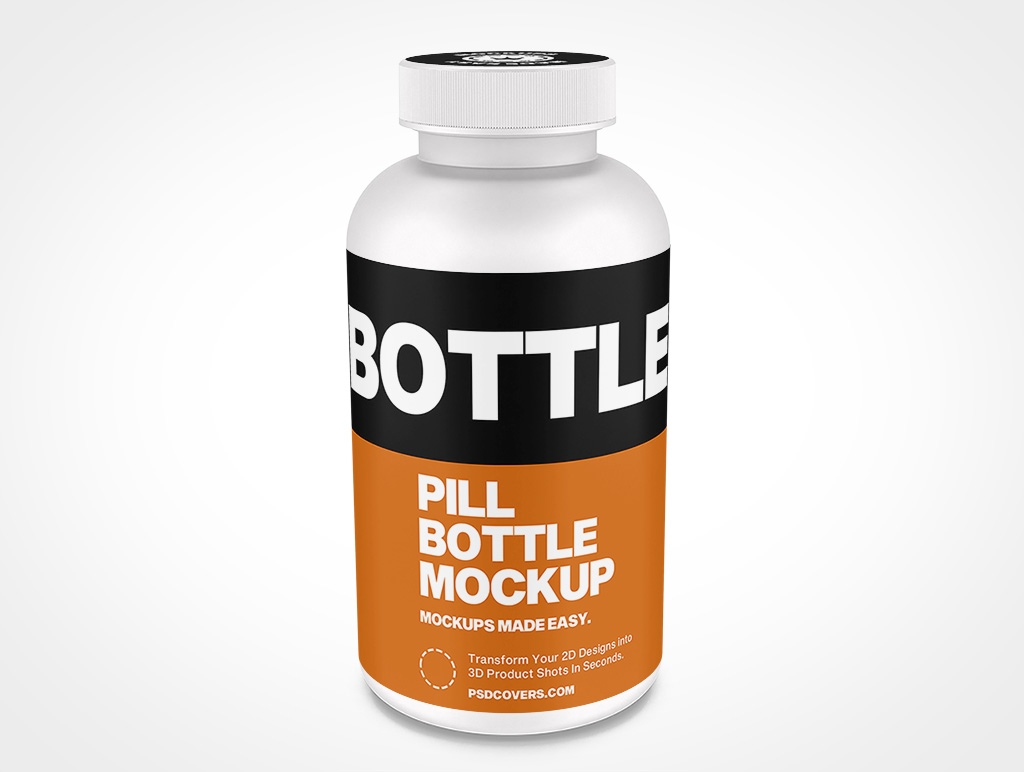 Pill Bottle Mockup 9r6