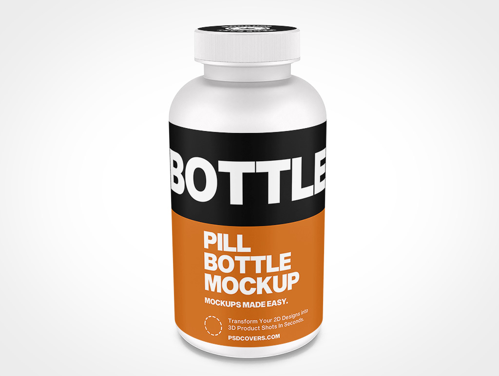 Pill Bottle Mockup 9r6