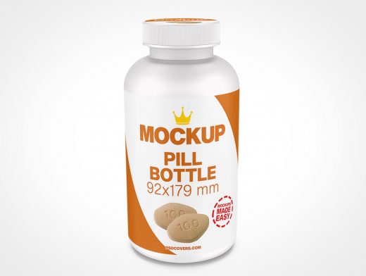 Pill Bottle Mockup 9r