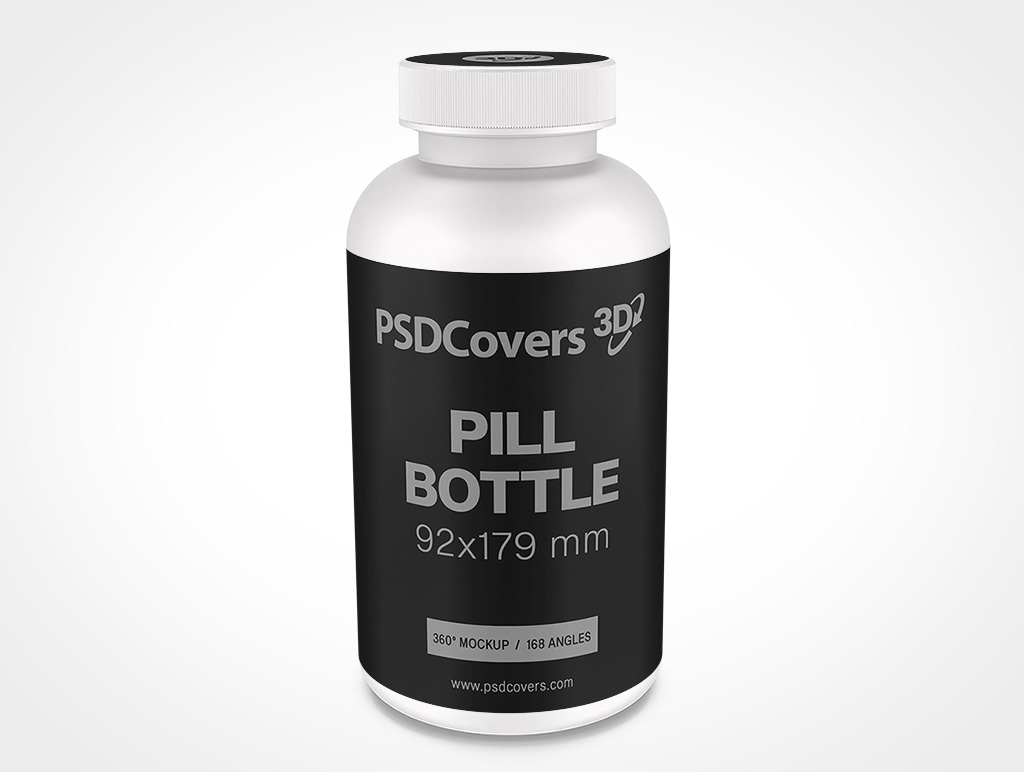 Pill Bottle Mockup 9