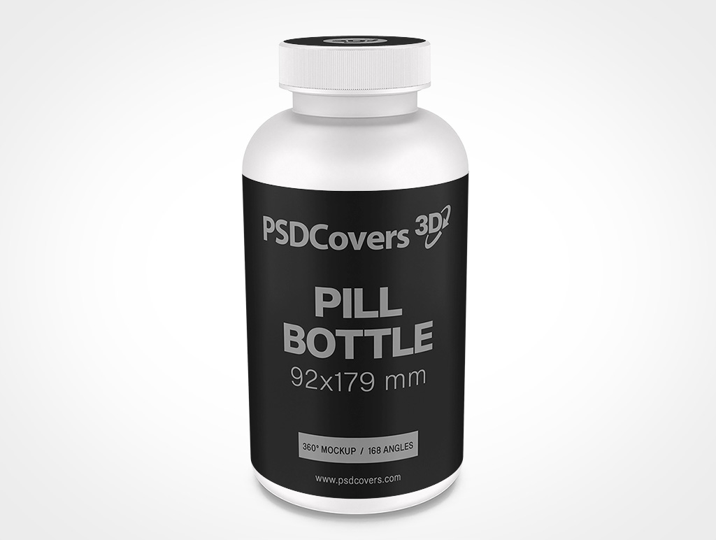 Pill Bottle Mockup 9