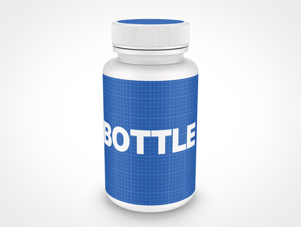 Pill Bottle Mockup 3r8