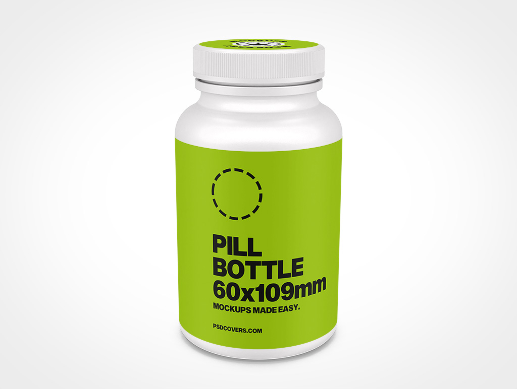 Pill Bottle Mockup 5r4