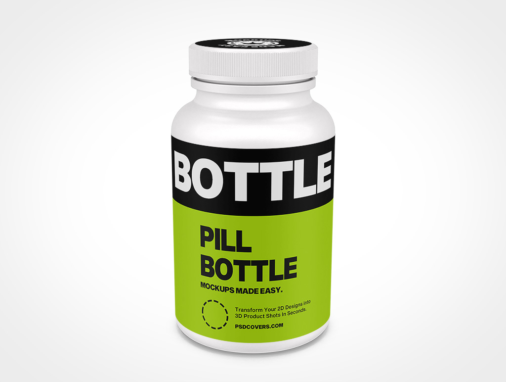Pill Bottle Mockup 5r6