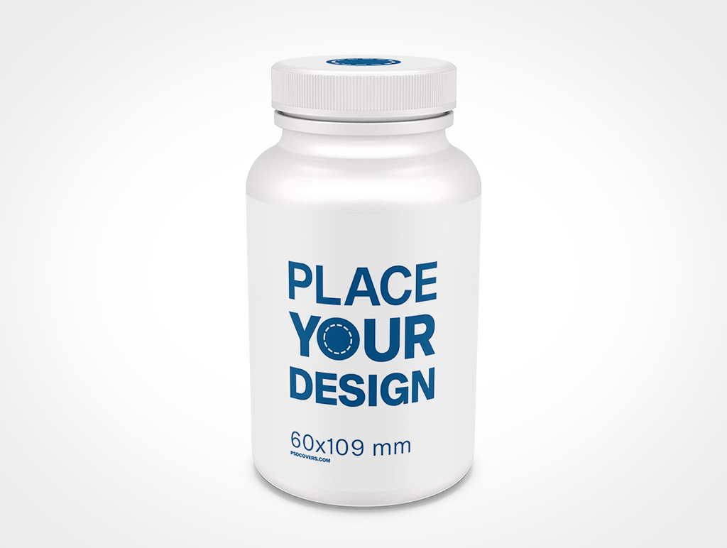 Pill Bottle Mockup 5r7