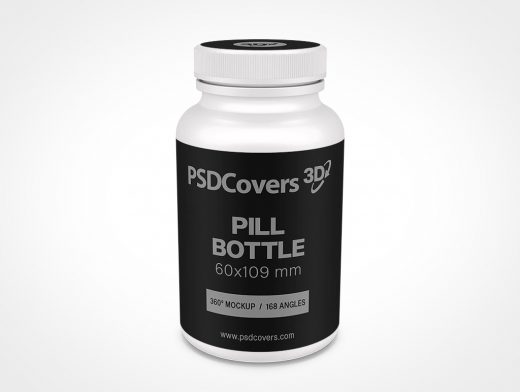 Pill Bottle Mockup 5