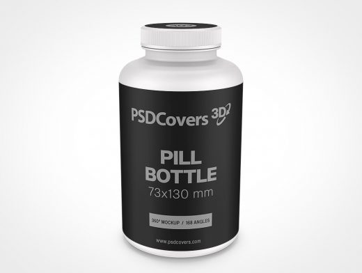 Pill Bottle Mockup 8