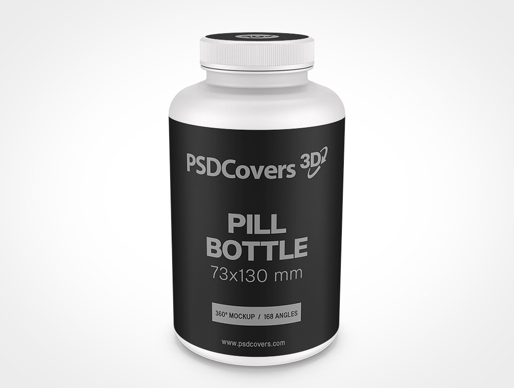 Pill Bottle Mockup 8