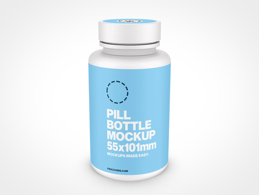 Pill Bottle Mockup 2r4