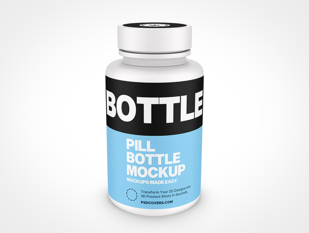 Pill Bottle Mockup 2r6