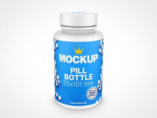 Pill Bottle Mockup 2r
