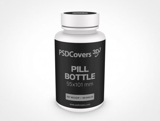 Pill Bottle Mockup 2