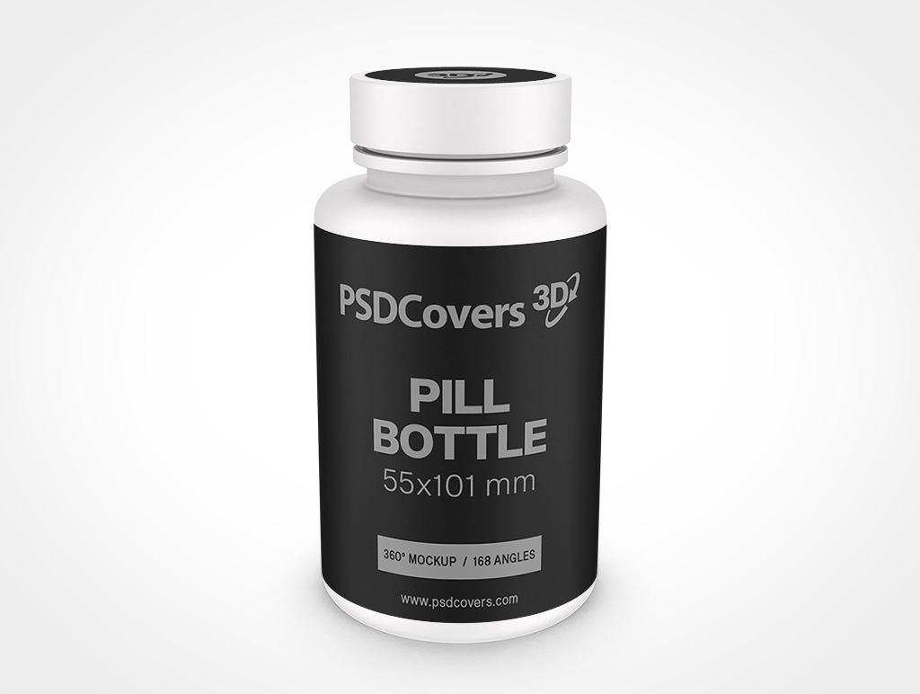 Pill Bottle Mockup 2