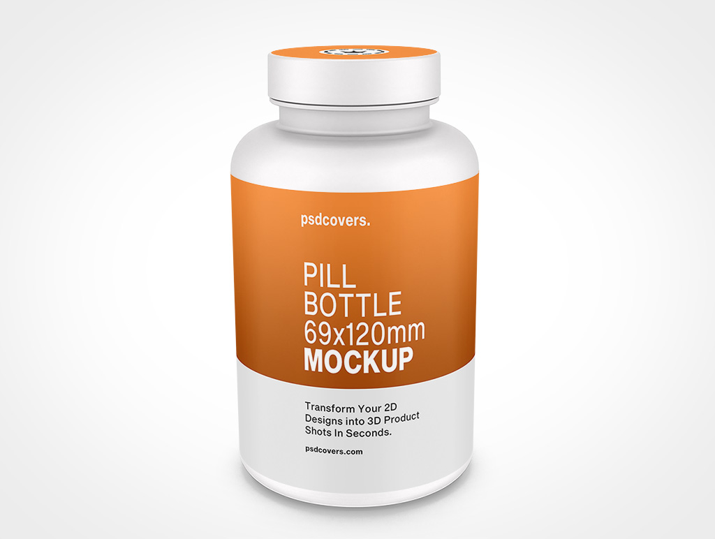Pill Bottle Mockup 7r3
