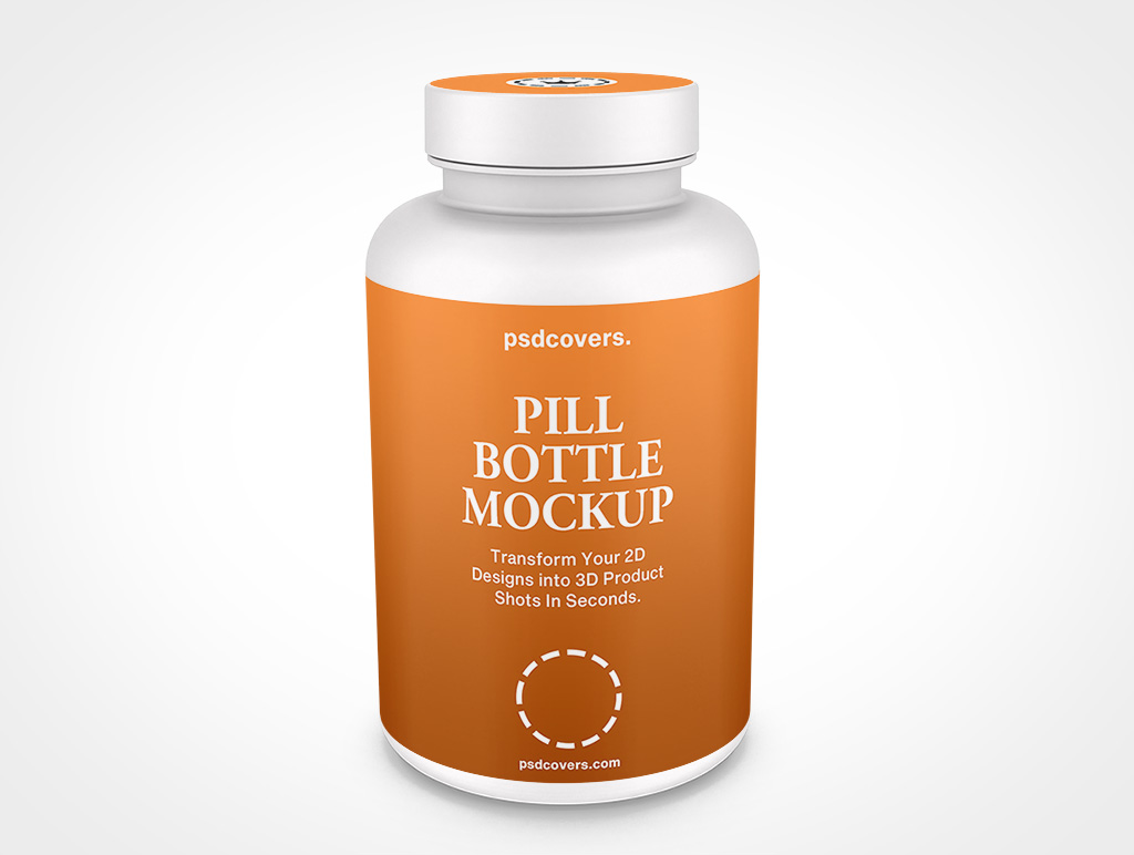 Pill Bottle Mockup 7r5