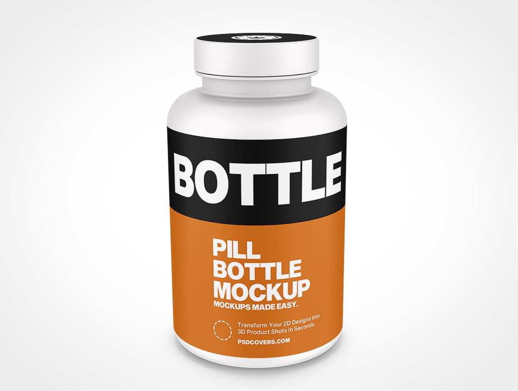 Pill Bottle Mockup 7r6