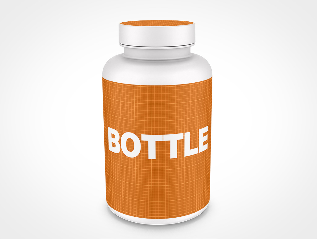 Pill Bottle Mockup 7r8