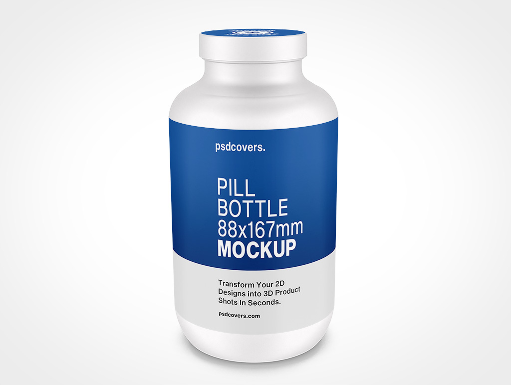 Pill Bottle Mockup 10r3