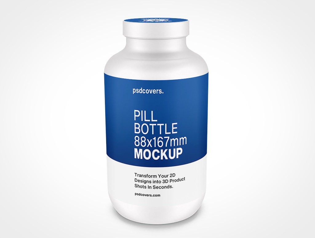 Pill Bottle Mockup 10r4