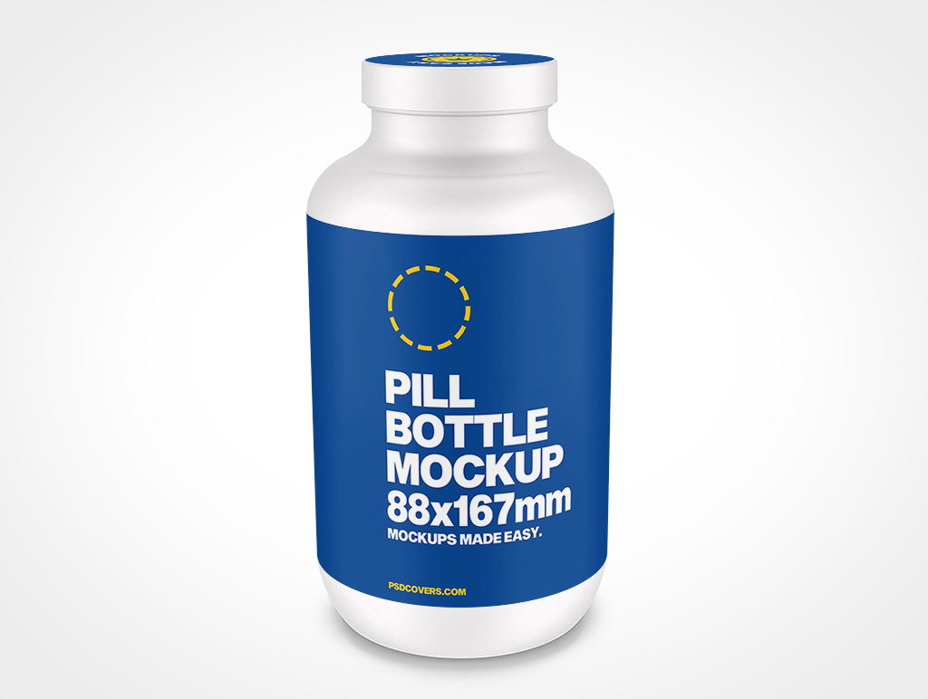 Pill Bottle Mockup 10r5