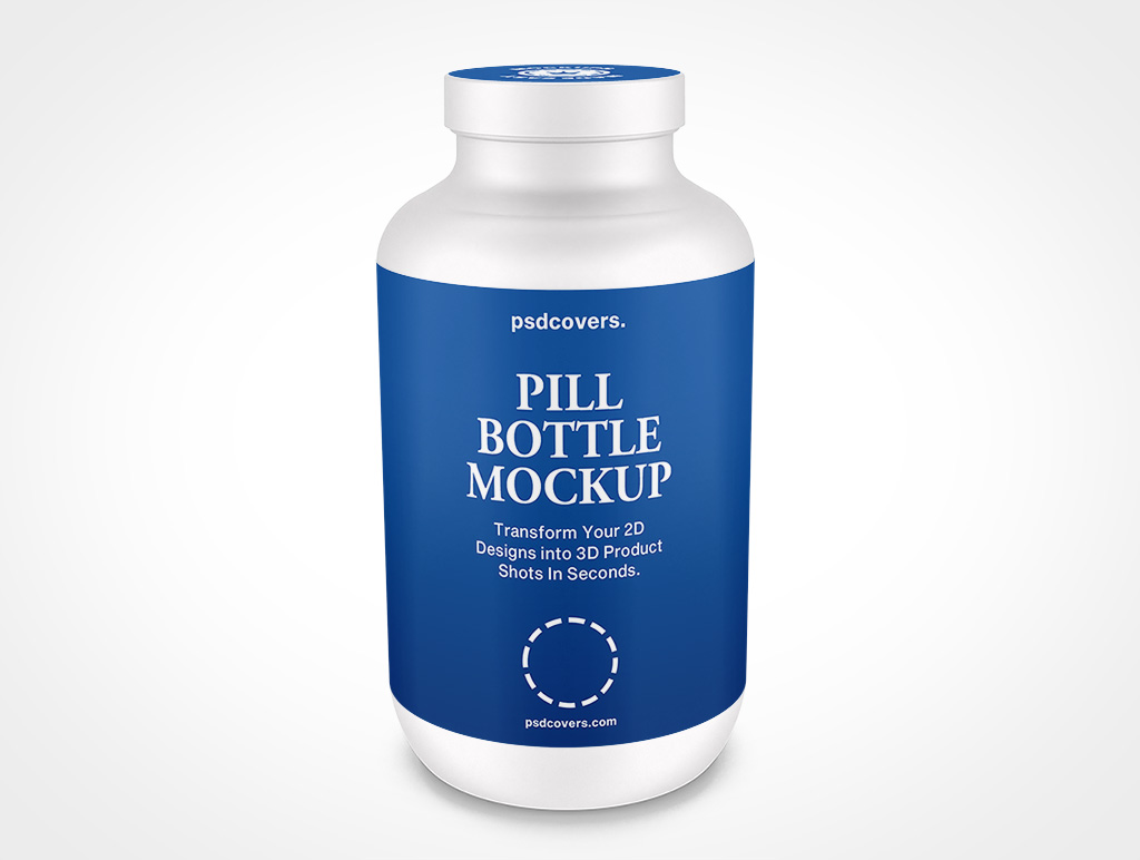 Pill Bottle Mockup 10r6