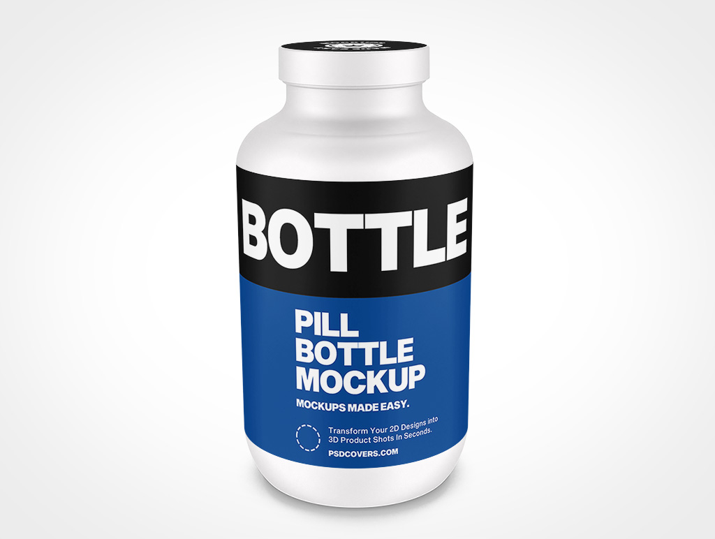 Pill Bottle Mockup 10r7