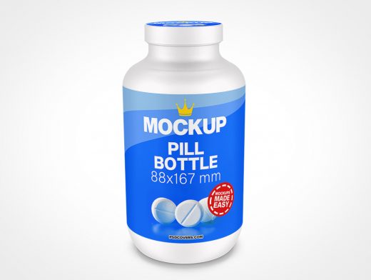 Pill Bottle Mockup 10r