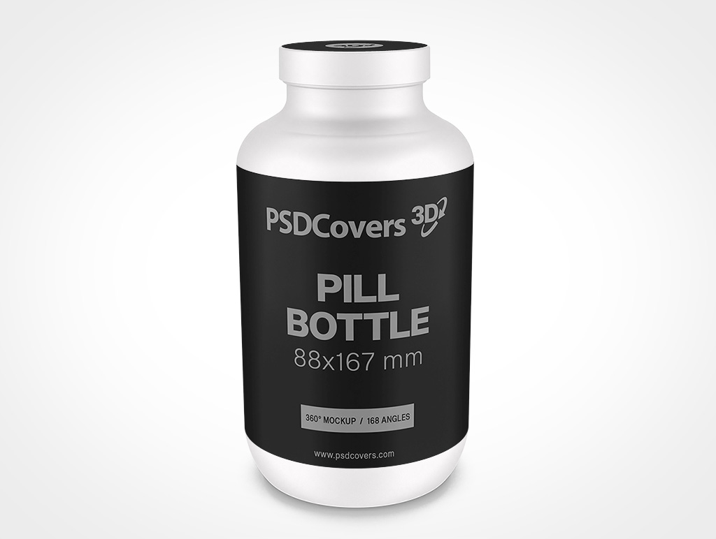 Pill Bottle Mockup 10