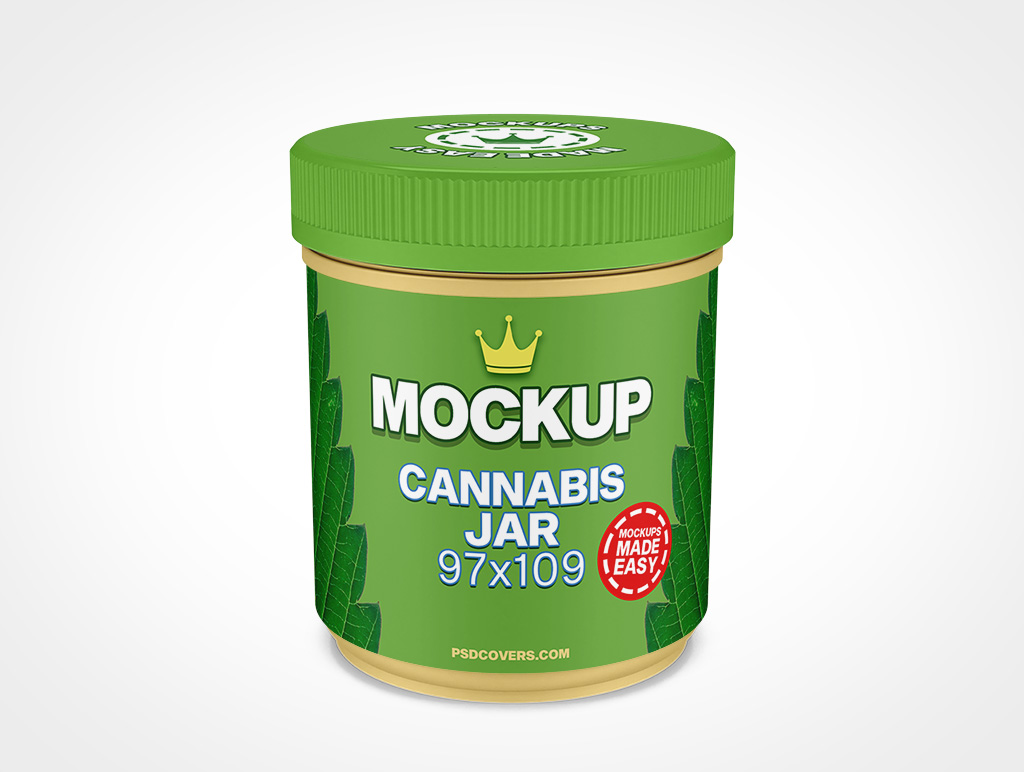 Cannabis Jar Mockup 7r7