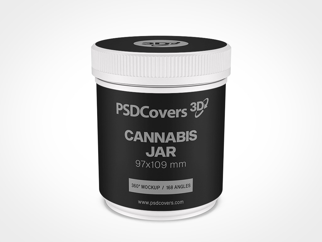 Cannabis Jar Mockup 7r8