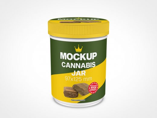 Cannabis Jar Mockup 8r7
