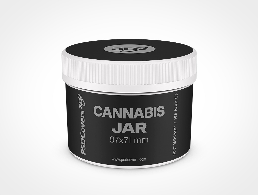 Cannabis Jar Mockup 10r8