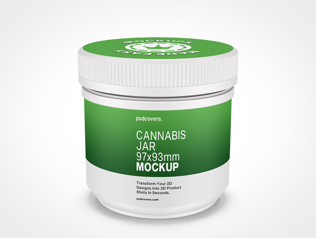 Cannabis Jar Mockup 11r