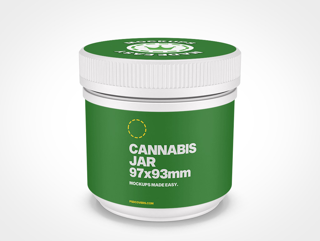 Cannabis Jar Mockup 11r2