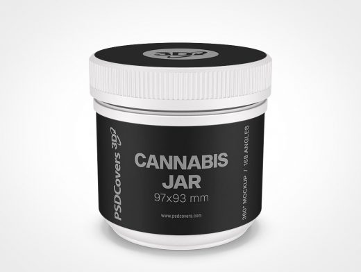 Cannabis Jar Mockup 11r8