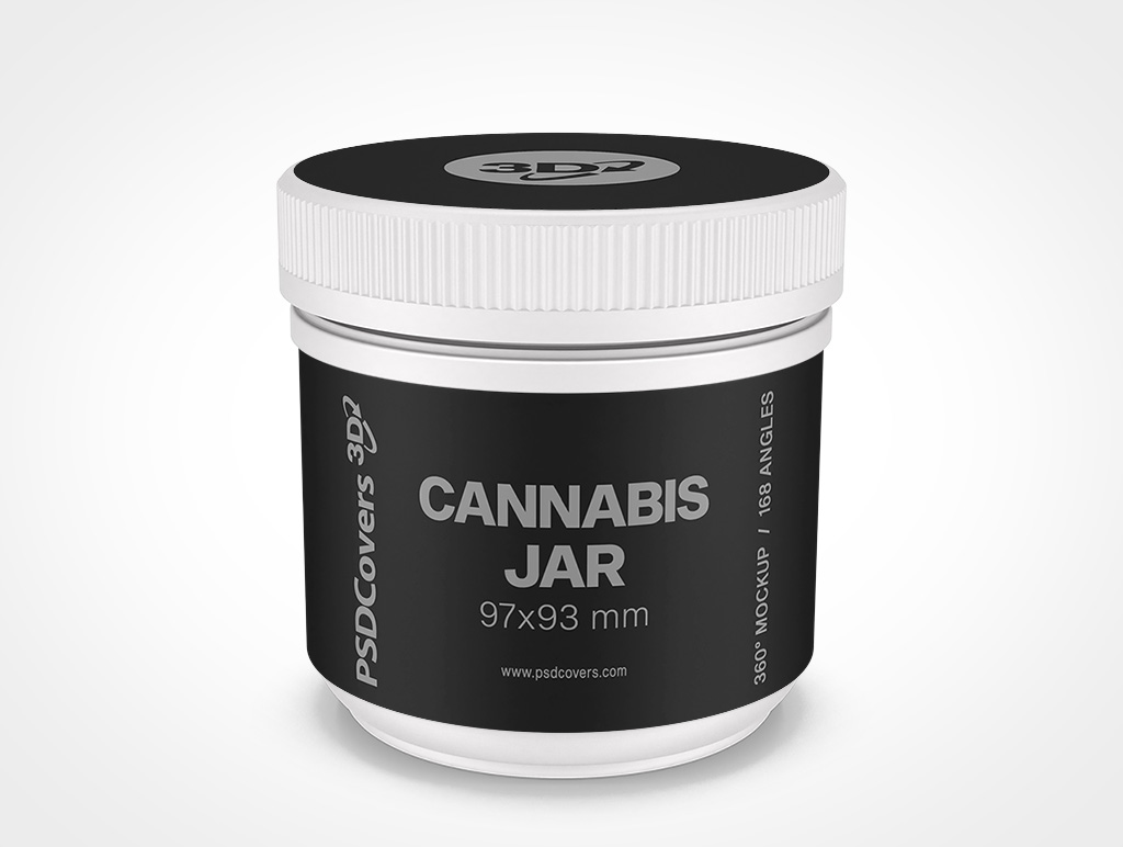 Cannabis Jar Mockup 11r8
